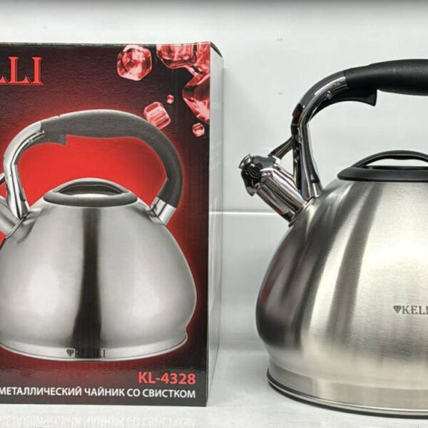 Чайник
KELLI  KL-4328
✅ Объём 4,5 литра.
